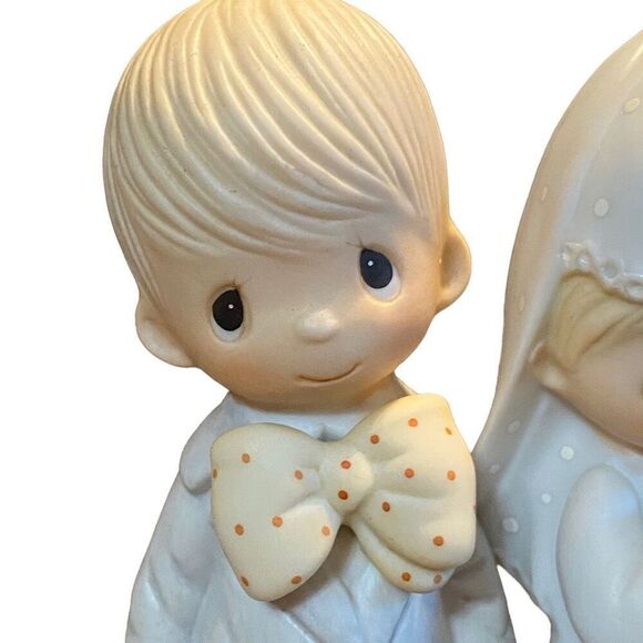 Vintage Precious Moments - Jonathan & David 1979 The Lord Bless You and Keep You - Picture 4 of 7